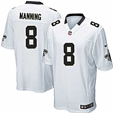 Nike Men & Women & Youth Saints #8 Archie Manning White Team Color Game Jersey,baseball caps,new era cap wholesale,wholesale hats